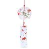 VOSAREA Japanse windgong wind klokken handgemaakt glas home decors Japanse kersenbloesem windgong hangende decoraties