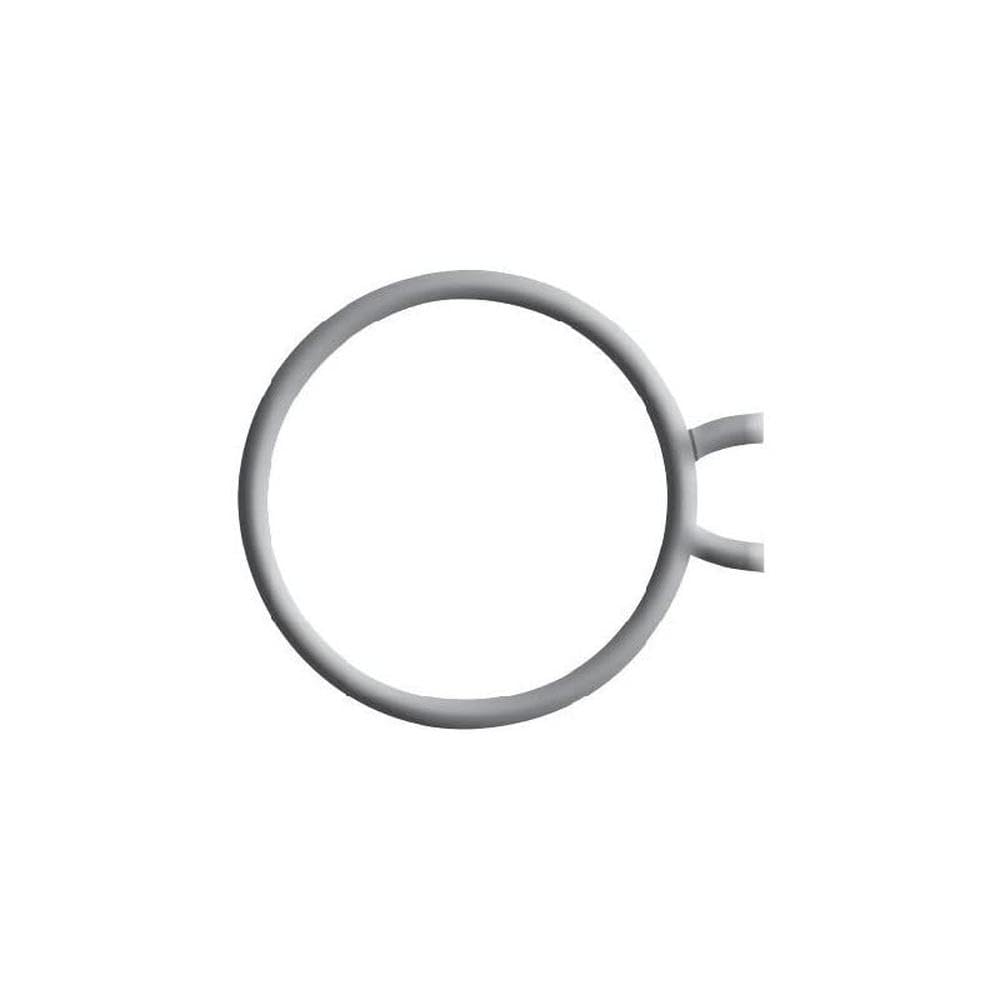 Hazet 798 Pinza per Anelli Stringitubo, Argento, Lunghezza 206 mm