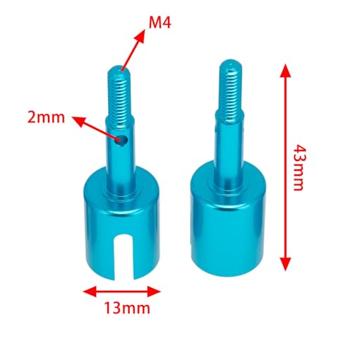 Tasse roue de rechange pour Tamiya TT02 évitant le jeu mécanique RC - 2
