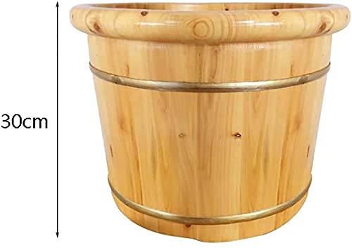 Bañera de madera para spa de pies para uso doméstico miniatura 4