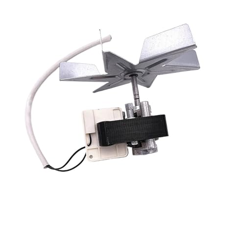 Motor De Poste Sombreado for Termostato De Horno De Barbacoa, Motor De Ventilador De Horno De Convección De 220V, 1 Ud.(Double fan leaf)