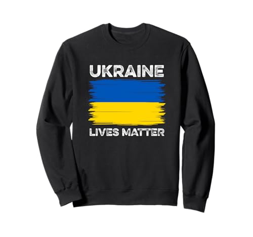 Las vidas ucranianas importan Libre Ucrania Paz Libertad Solidaridad Sudadera
