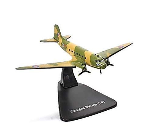 Seven Secrets | Die-cast Model Douglas Dakota C-47 Skytrain of WWII Aircraft Plane Scale:1:144 | JJ14
