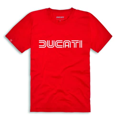Ducati T-shirt ana 80s 98770188 vintage pour passionnés de moto look motard