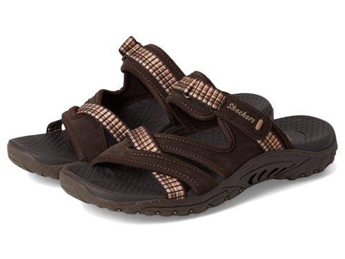 Sandalias cómodas Skechers Reggae-Color-Full de mujer en marrón talla 40