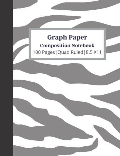 Graph Notebook for School: 5x5 Graph Paper Notebook| Grid Paper Notebook| 100 pages| 8.5x11 inches| Math and Science Composition Notebook for Students