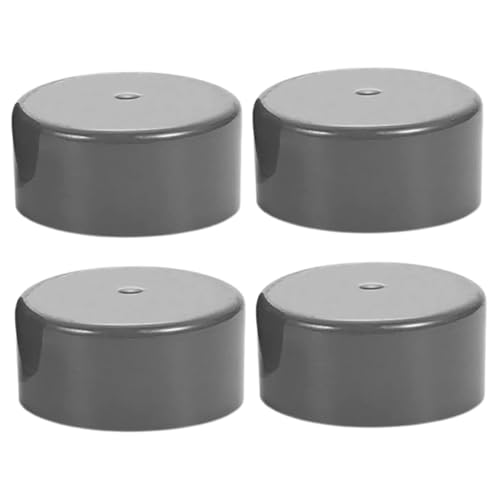 Hemobllo Trailer Hub Replacement Cap 4pcs Bearing Rubber Covers Water and for Longevity