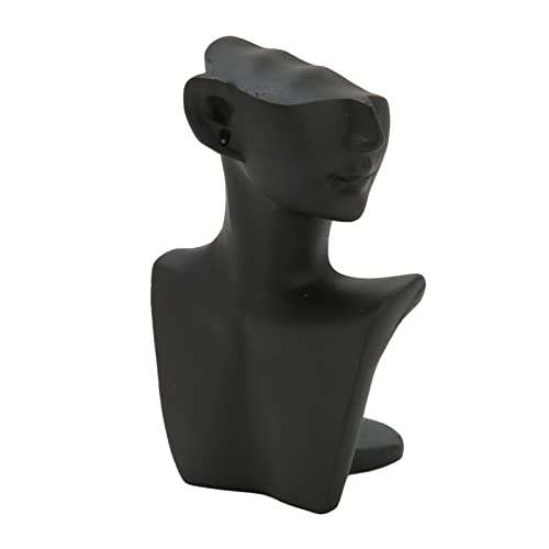 Manichino con display collana, display collana busto manichino 11,5 x 7,5 x 6 cm per orecchini