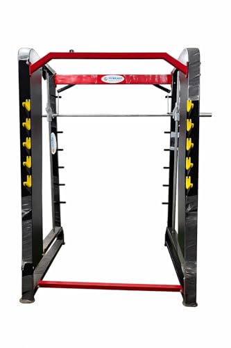 Image of Mybeast Smith Machine with Squat Rack Powered with Linear Bearings Mechanism for Home Use and Commercial Use for Targetting Full Body