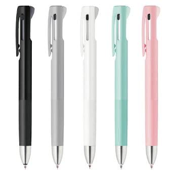 Zebra Blen Gel Ink Ballpoint Pen Set 5 Dull Colors With Cat Card Japan