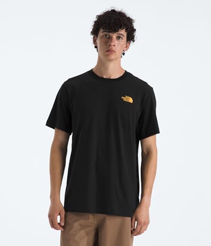THE NORTH FACE Men's Evolution Tent Short-sleeve Tee | Cotton Shirt With a Graphic Design, Set-in Sleeves, Ribbed Collar2