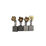 4 Pack-Carbon Brushes Compatible with Dewalt DW703, D24000, DW713, DW715, DW716, DWS709, DS779, DS780, DWS782 - Models 614367-00, 0502025007, 5140024-30.