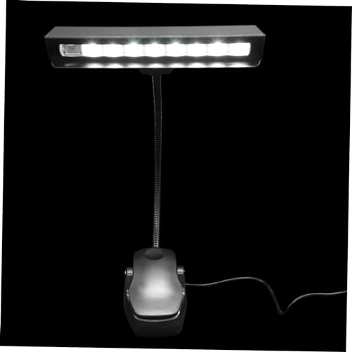 Wakauto Practical Music Score Clip Light Rechargeable Table Lamp for Reading and Piano Practice