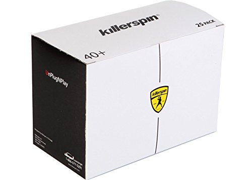 Killerspin Training 1 Star Bälle 40 + (orange), 25 Stück Cover