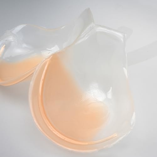 Sticky Bra Pushup Clear - Backless Strapless Bra for Large Breasts Adhesive Invisible Bras with Boob Lift Tape C4