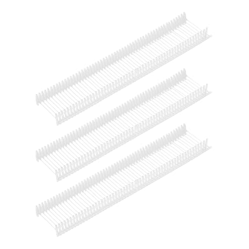 uxcell 3000pcs Standard Tagging Gun Fasteners 15mm Tagging Barbs Pins PP Plastic Tag for Price Tagging Gun, Clothing Tags Gun Attachments for Clothes Bag Fabric, White