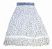 Continental A11413 E-Line Wet Mop, Looped End, Large, Narrow Band, Cotton, Blue/White-A11413