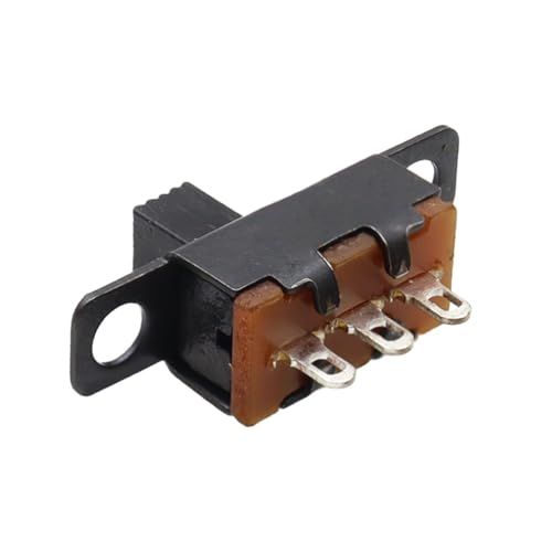 Interruptor de palanca SS12F15 de 3 pines mango 4mm 1P2T pack de 50 5