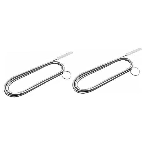 DECOMELODY 2pcs Refrigerator Drain Cleaning Tool Flexible Dredging Device for Rubbish Removal and Reusable for Maintenance of All Fridge Brands