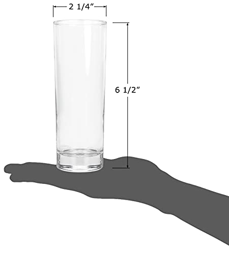 Collins Slim Water Beverage Glasses, 10 Ounce - Set Of 6 #TOP4