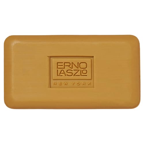 Erno Laszlo Phelityl Moisturizing & Hydrating Facial Cleanser, Essential Fatty Acid Rich Face Soap Bar Boosts Radiance for Silky Smooth Skin Without Drying, 3.4 Oz
