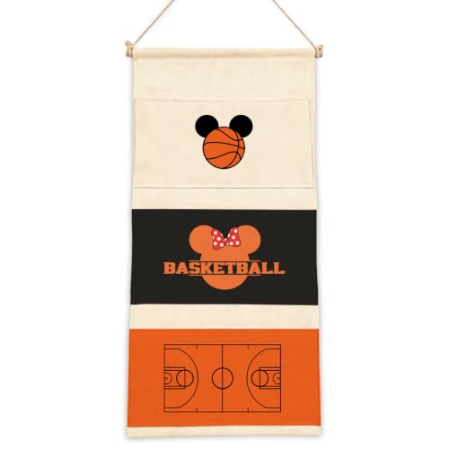 Basketball Theme Over Door Organizer