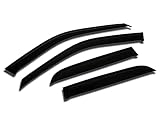 VITO 4pcs Side Window Deflectors Original Window Visors for 2009 2010 2011 2012 2013 Toyota Corolla 4 Door Vent Visor Sun/Rain Guard