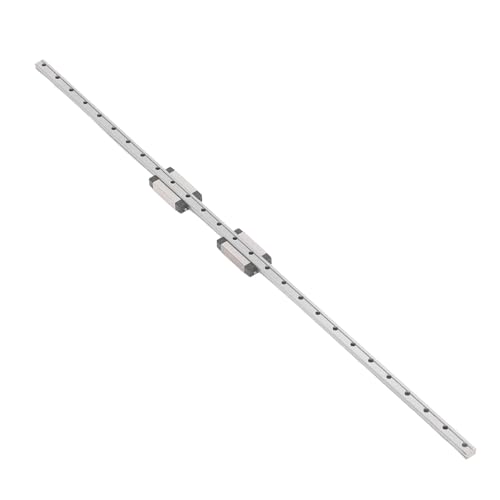 Lineare Führungsschiene Miniaturlager Slider Kit MGN7H Kompakt Leichte Glatte Bewegung Automatisierungsausrüstung Edelstahl (400 mm)