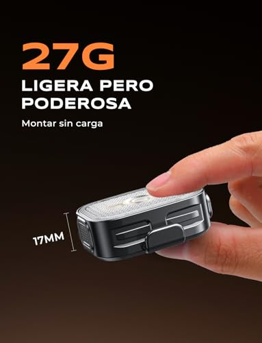 EOIWUY Luz Bicicleta Conjunto, 8+6 Iluminación Modos Luces Bicicleta Delantera y Trasera, Carga Rápida Dual USB-C, Impermeables IP65 Luz Trasera Bici Superligeras para Ciclismo en Carretera y Montaña - imagen 7