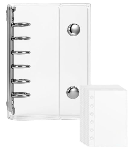 シール帳 A7サイズ 透明シール帳