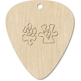 Azeeda 7 x ‘Pièces de Puzzle’ médiator/pic de Guitare (GP00027013) - Les Beatles, Paul McCartney, John Lennon, RIngo Starr, George Harrison