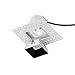 WAC Lighting Aether Square Invisible Trim with LED Light Engine Narrow 25 Beam 3500K White