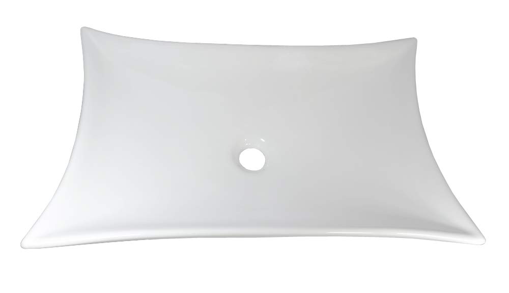 Keramikwaschbecken Aufsatz Waschbecken Keramik 56,5x38x11