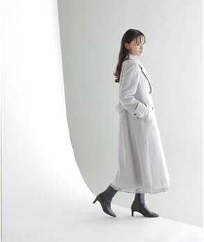 Amazon | [ナチュラルビューティーベーシック] アウター ビッグカラー