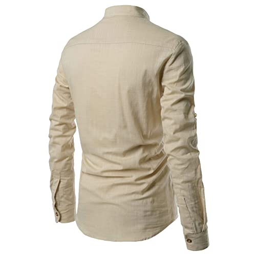 Image of Cotton 4 Button Kurta For Men