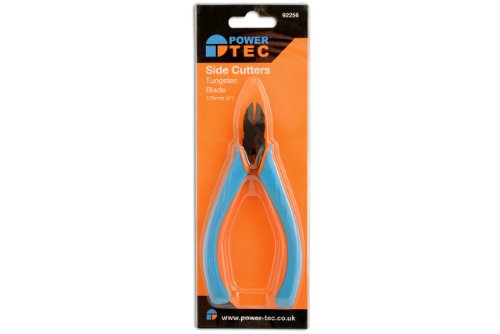 PowerTec 92256 Side Cutters Tungsten Blade 5" - Image 2