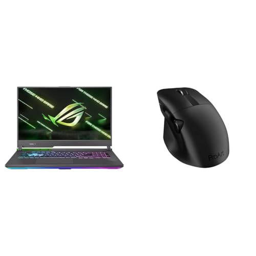 Image of ASUS Rog Strix G15 (2022), 15.6 inch(39.62 Cms) Fhd 300Hz /3Ms, AMD Ryzen 7 6800H, RTX 3060 6Gb Graphics, (16Gb Ram /1Tb Ssd), G513Rm-Hf274Ws Proart Md300 Mouse - Windows