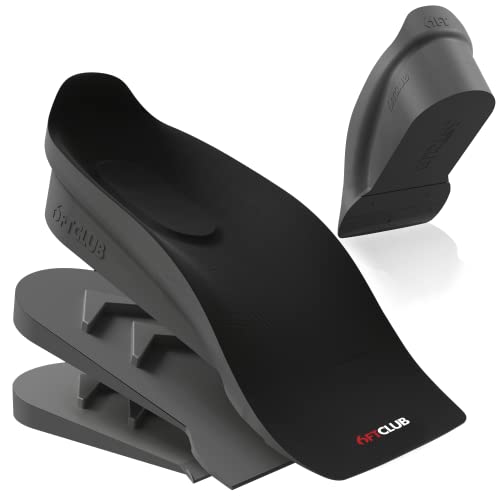 6FT CLUB Height Increase Insoles 3 Level Elevation Men's Shoe Lifts 2.5 Inches Height Inserts Hi-Tops for Men and Women, Multicolor, Lo-Tops 1.5"