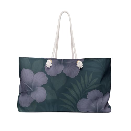 Tropical Floral Weekender Bag, Beach Travel Tote, Perfect for that Summer Getaway