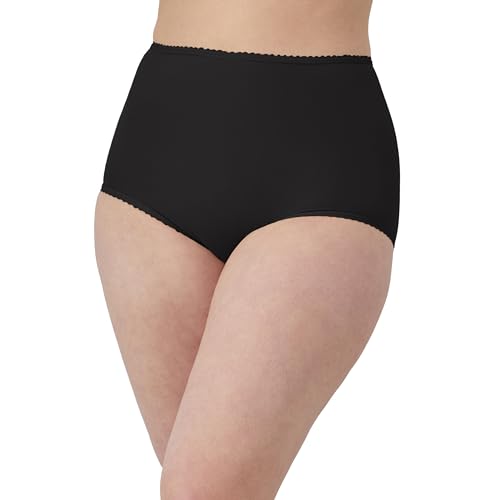 Bali Women's Skimp Skamp Brief Underwear, Panties, Smoothing Stretch Brief Underwear for Women