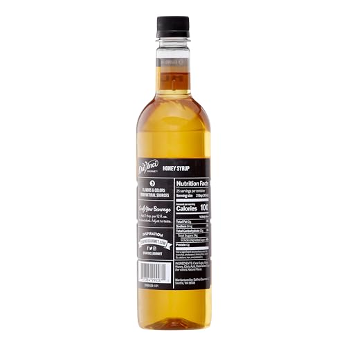 Image of DaVinci Gourmet Honey Syrup, 25.4 Fluid Ounces (Pack of 4)