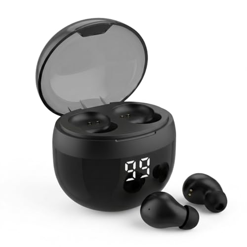 NVXMANIYK Invisible Sleep Earbuds for Side Sleepers, Mini Wireless Bluetooth 5.3 Headphones for...