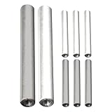 WOONEKY 8 Varillas De Hierro Y Aluminio Para Electrolizadores De Calidad Del Agua NúCleo ElectromagnéTico Y Varillas De ÁNodo Para Calentador De Agua De VehíCulos Recreativos