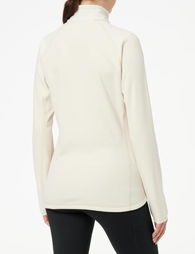 Fjällräven Damen Övik Lite Fleece Half Zip Sweatshirt, Chalk White, M