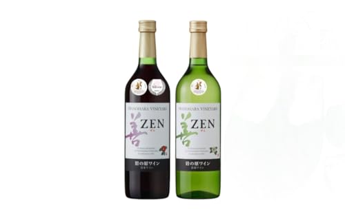 ワイン 岩の原ワイン 善 赤白 2本 セット (赤 サクラアワード2024受賞) お酒 岩の原 白 酒 新潟 上越