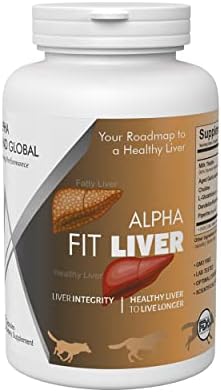 Alpha-Fit Liver Cleanse Detox & Repair Capsules | Milk Thistle, L-Glutathione, Aged Garlic Extract, Choline & Dandelion Root | Liver Health & Fatty Liver Support Supplement for Men & Women | 60 Capsules