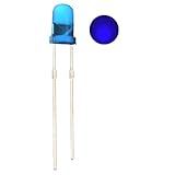 100pcs Ultra Bright 3mm LED Light Emitting Diode Diffused Blue