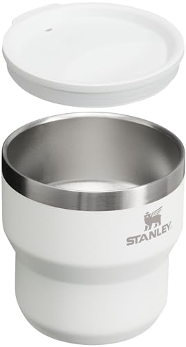 Image of STANLEY Stay-Hot Stacking Camp Cup 10 OZ Pale Pebble