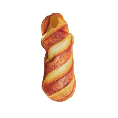 Disfraz de pan de poliéster con sudadera divertida para Halloween y juegos de rol de fantasía