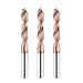 Total Length 80mm Carbide Drill Bits HRC45° HRC55° for Hard Metalworking CNC Tools Tungsten Steel Metal Drills 2.1-10mm(HRC45,7.4MM_80MM)